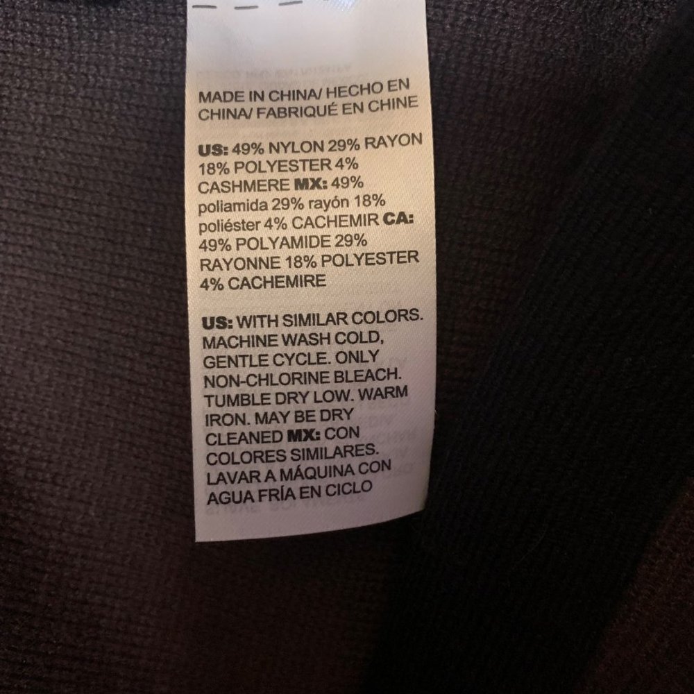 Chico's Side Button Tunic Sweater With Contrastin… - image 4